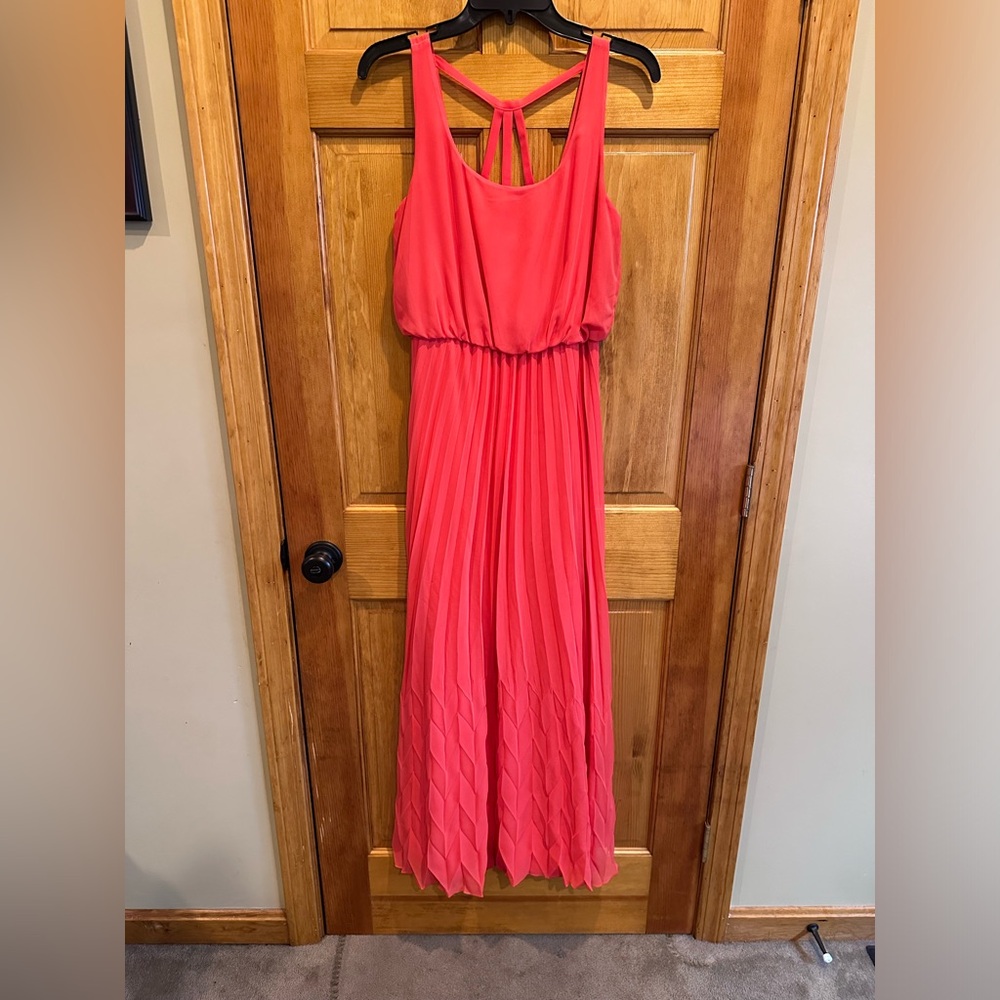 Bisou Bisou Orange Maxi Dress